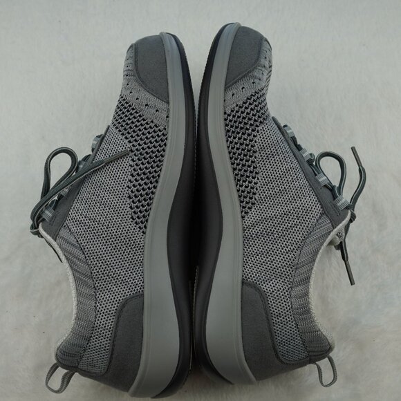 OrthoFeet Palma Gray Knit Sneakers Womens 7.5 Wide‎ Comfort Orthopedic Shoes - Picture 7 of 10